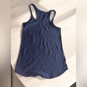 Lululemon Athletica Fitted Blue Tank Top